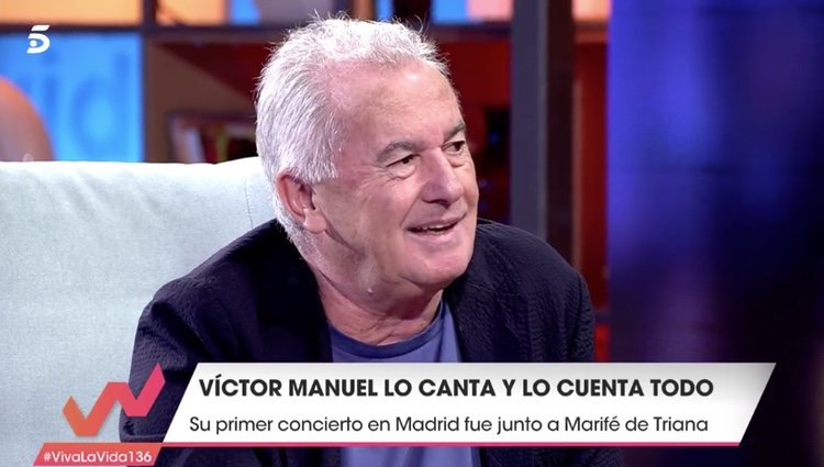 Victor Manuel contó cómo había conocido a su mujer, Ana Belén - Telecinco.es