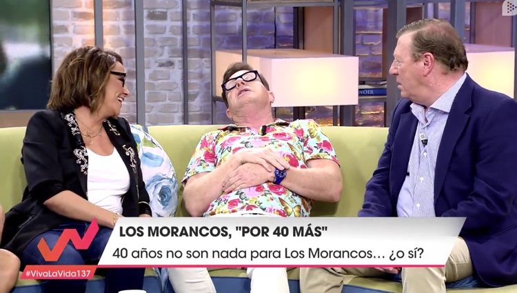 Los Morancos en el programa de 'Viva la vida' con Toñi Moreno / telecinco.es