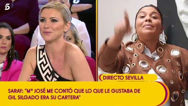 María Jesús Ruiz no quiere responder a los ataques de Saray Montoya / Telecinco.es