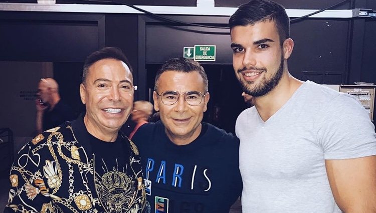 Maestro Joao con Jorge Javier Vázquez y Pol Badía / Instagram