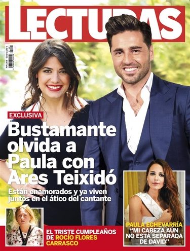 La portada que confirmaba el romance entre Bustamante y Teixidó