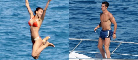 Irina y Cristiano disfrutaron del sol y del mar en Saint-Tropez