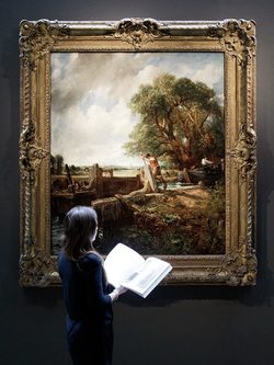 'La esclusa' de John Constable