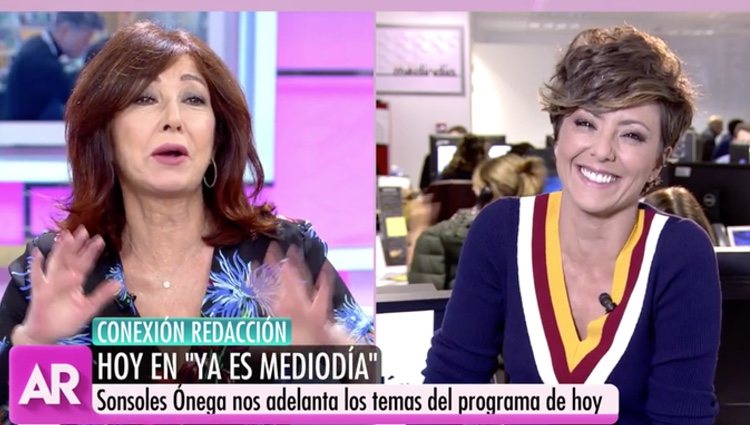 Ana Rosa Quintana y Sonsoles Ónega en 'El programa de Ana Rosa'