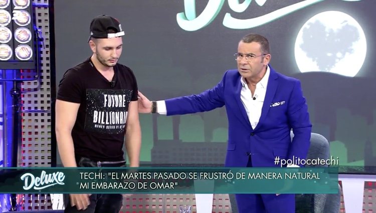 El presentador pidió al cantante que abandonara el plató / Telecinco.es
