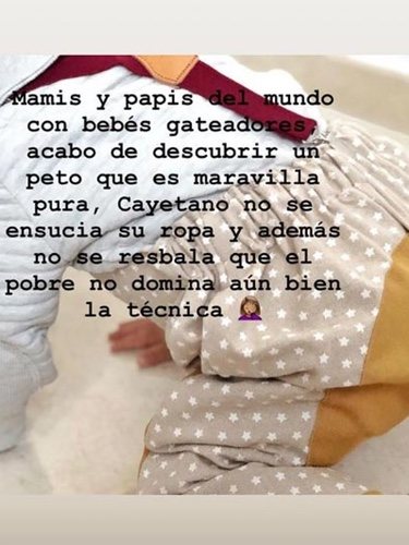 Los consejos de Eva González a otros papás/ Foto: Instagram
