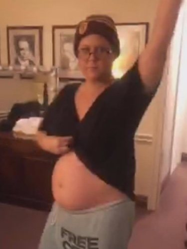 Amy Schumer presume de embarazo |Foto:Instagram