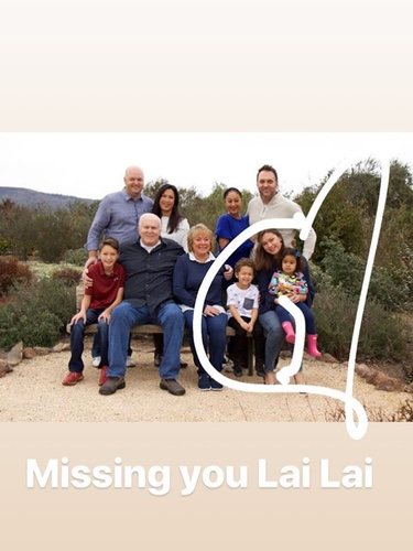 Toda la familia de la actriz incluida su sobrina fallecida |Foto: Instagram