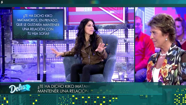 Maite Galdeano mintió en todas las preguntas / Foto: Telecinco.es