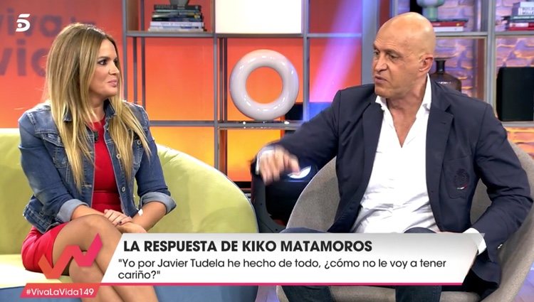 Marta López y Kiko Matamaros en 'Viva la vida' / Fuente: telecinco.es