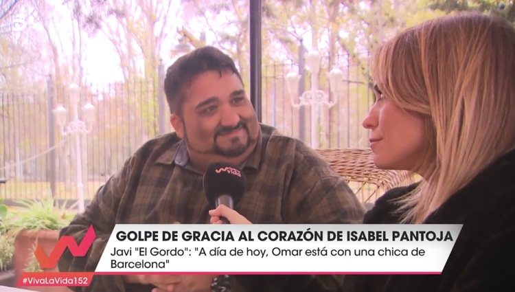 Javi 'El gordo' hablando para 'Viva la vida' / Fuente: telecinco.es