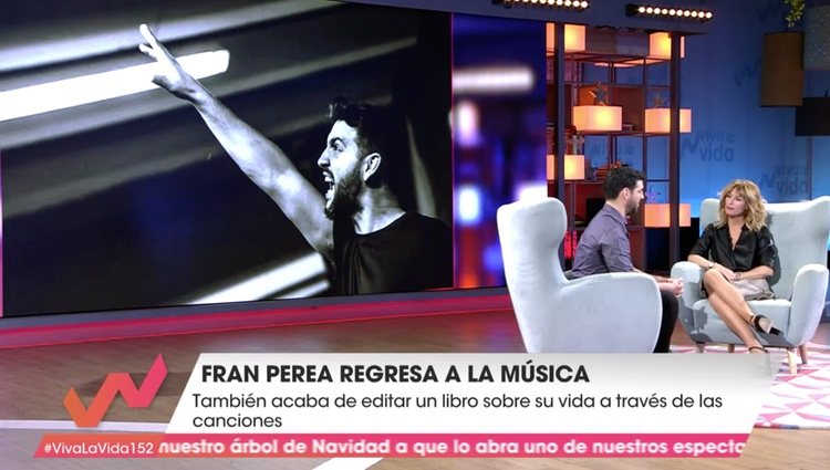 Fran Perea en 'Viva la Vida'| Foto: Telecinco.es