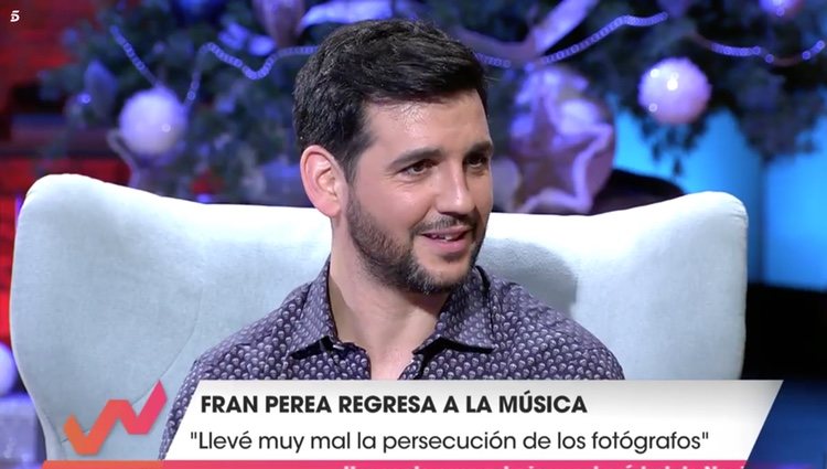 Fran Perea en 'Viva la Vida' con Emma García| Foto: Telecinco.es