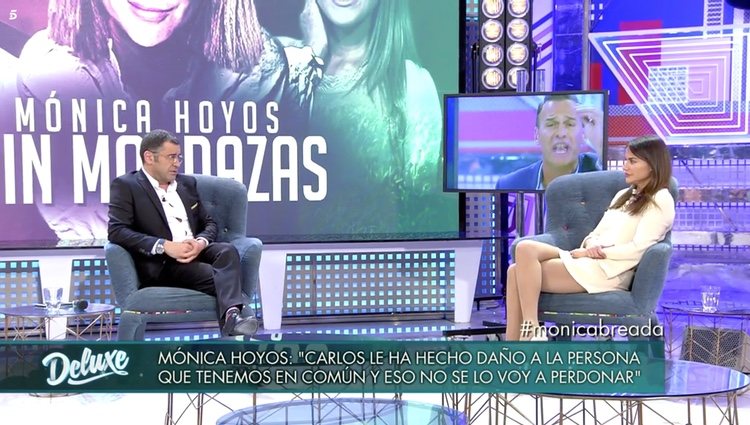 Mónica Hoyos y Jorge Javier en 'Sábado Deluxe'|Foto: Telecinco.es