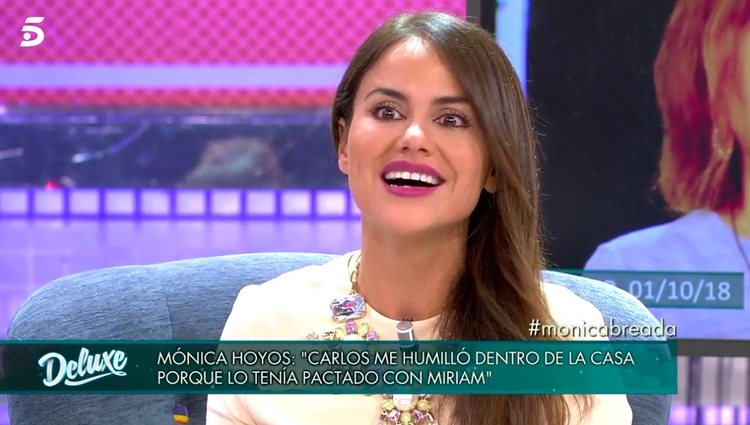Mónica Hoyos asegura que Carlos Lozano y Miriam Saavedra tenían un pacto previo / Telecinco.es