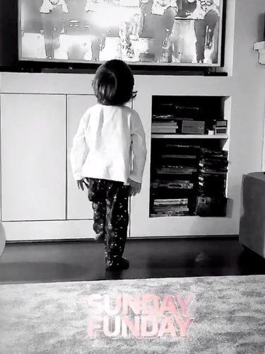 El pequeño Lucas bailando en su casa/ Foto: Instagram