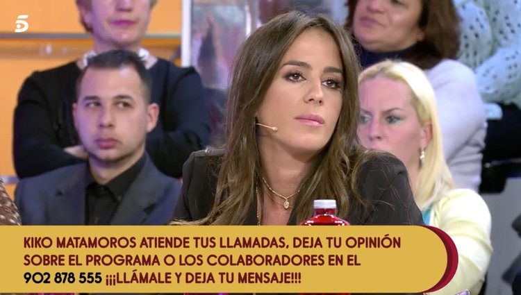 Anabel Pantoja en 'Sálvame' / Fuente: telecinco.es