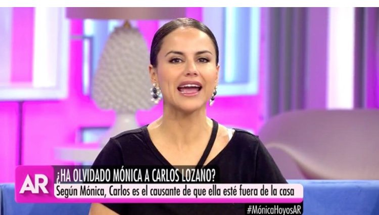 Mónica Hoyos en el cara a cara con Joaquín Prat|Foto:Telecinco.es