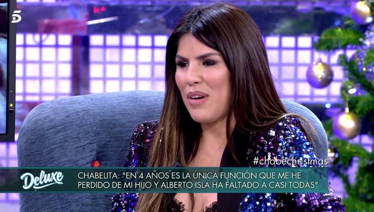 Chabelita Pantoja en 'Sábado Deluxe' / Fuente: telecinco.es