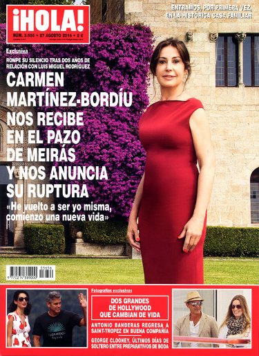 Carmen Martínez-Bordiú posando en el Pazo de Meirás | Foto: ¡Hola!