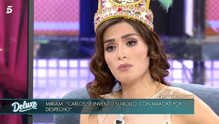 Miriam Saavedra en 'Sábado Deluxe' | Foto: telecinco.es