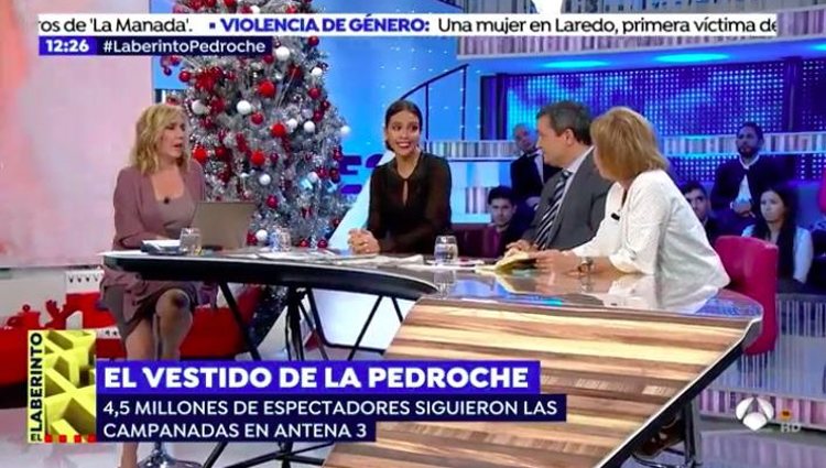 Cristina Pedroche no dudó en responder | Foto: Antena3