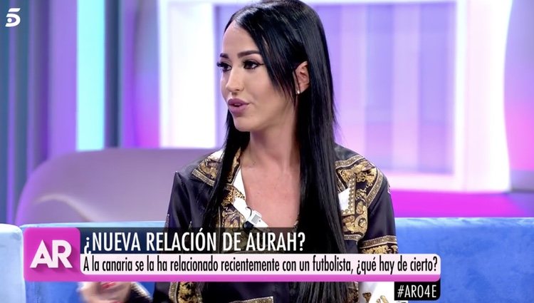 Aurah Ruiz habla de su relación con Suso | Foto: Telecinco.es