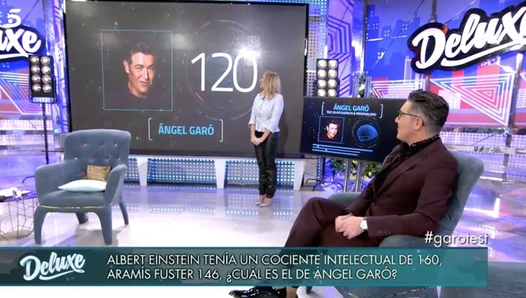 'Sálvame' desvela el coeficiente intelectual de Ángel Garó | Foto: Telecinco.es