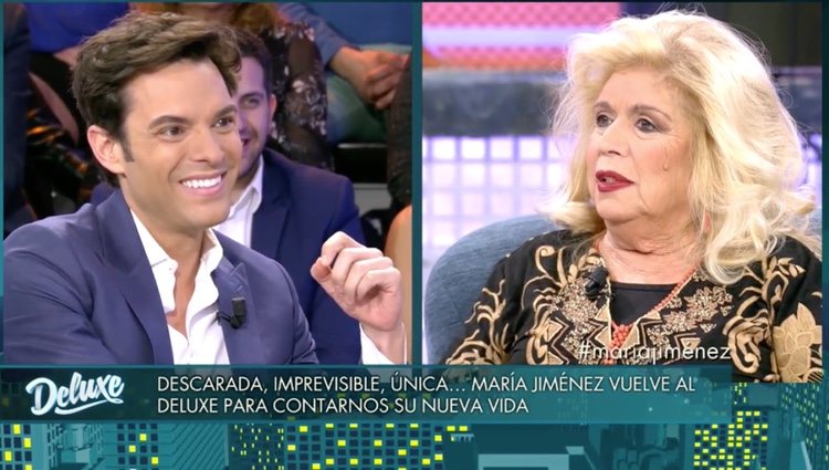 María Jiménez en 'Sábado Deluxe'| Foto: Telecinco.es