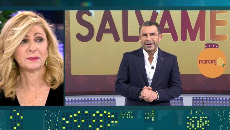 El mensaje de Jorge Javier a Silvia en 'Sálvame' | Foto: Telecinco.es