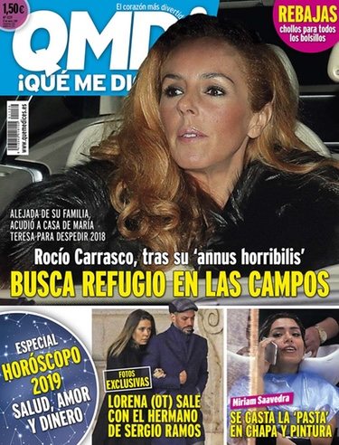 René Ramos y Lorena Gómez paseando por Madrid en la portada de QMD!