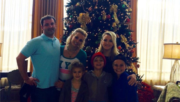 Los hermanos Spears junto a sus hijos celebran la Navidad/Foto:Instagram