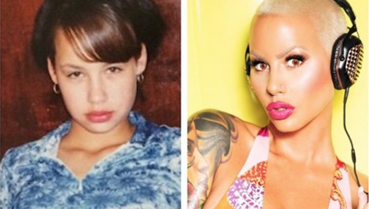 El antes y el después de Amber Rose / Foto: Instagram