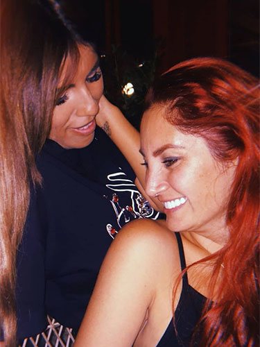 Chabelita Pantoja y Aneth Acosta durante una noche de fiesta / Instagram