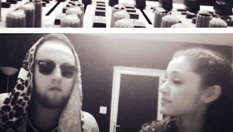 Fotografía que subió Ariana Grande a sus historias con Mac Miller| Foto: Instagram