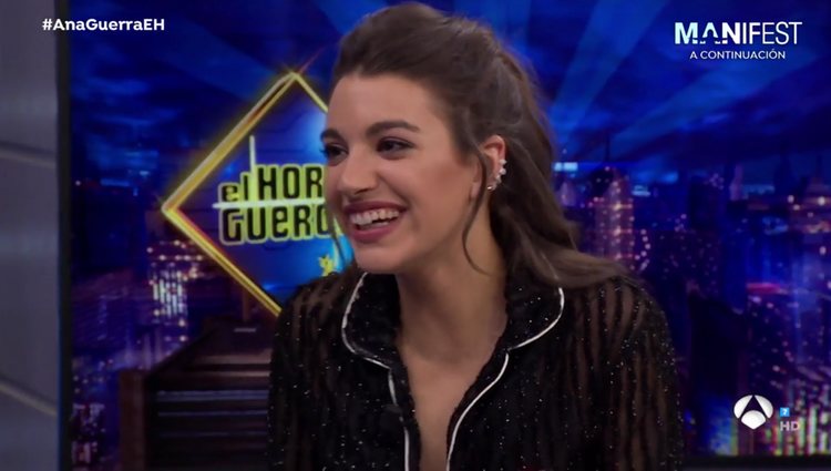 Ana Guerra durante la entrevista de 'El Hormiguero' | Foto: Antena3.com