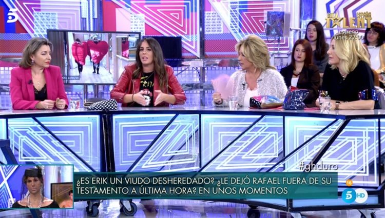 María José, Anabel Pantoja, Lydia Lozano y Belén Rodríguez en 'Sábado Deluxe' | Foto: telecinco.es