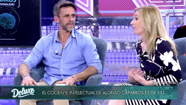 Alonso Caparrós en 'Sálvame Deluxe'| Foto: Telecinco.es