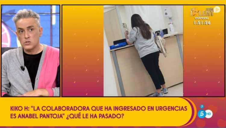Anabel Pantoja en el hospital/foto:telecinco.es