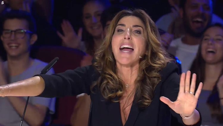Paz Padilla perdió la paciencia con la historia de la concursante | Foto: Telecinco.es