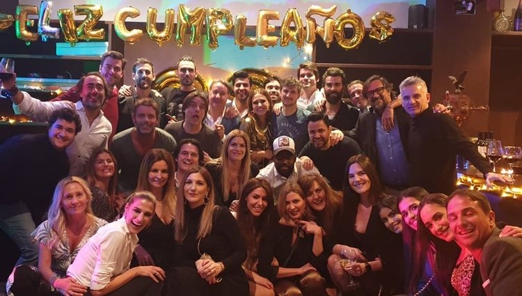 Todos los invitados al cumpleaños de Miguel Torres / Foto: Instagram