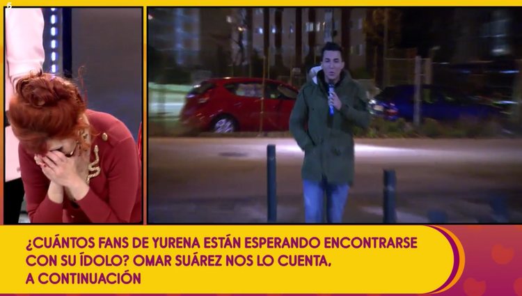 Omar Suárez fue el único asistente a la quedada | Foto: Telecinco.es