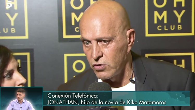Kiko Matamoros hablando con Jonathan| Foto: Telecinco.es