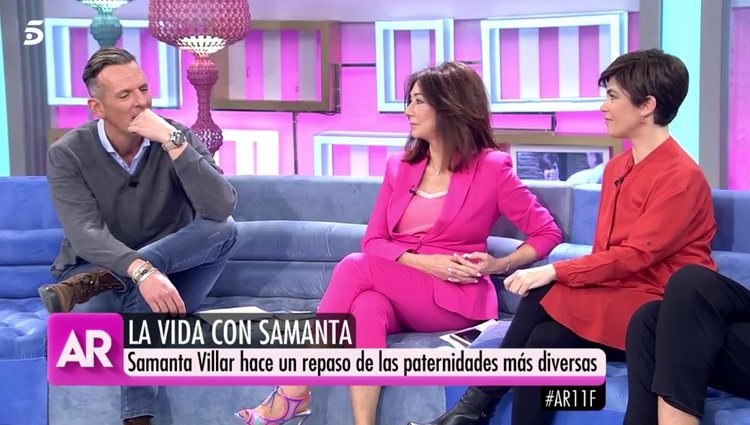 Joaquín Prat, ana Rosa Quinta y Samanta Villar en 'El programa de Ana Rosa' | Foto: telecinco.es