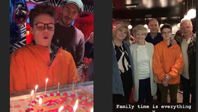 Cruz Beckham celebrando su cumpleaños / Foto: Instagram 