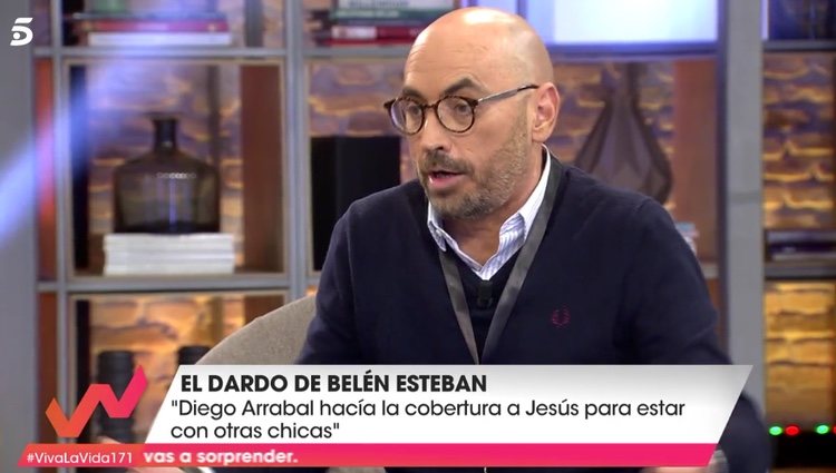 Diego Arrabal contando sus aventuras con Jesulín de Ubrique / Telecinco.es