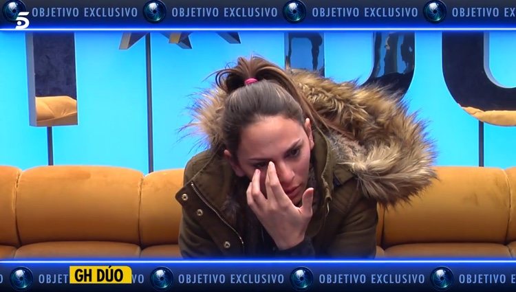 Irene Rosales, muy agobiada / Telecinco.es