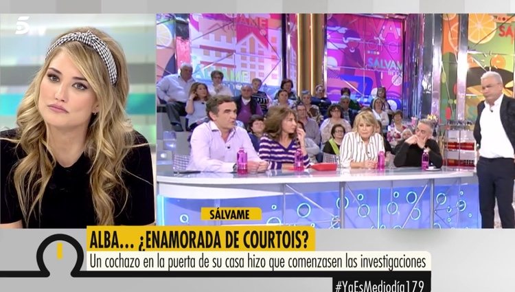 Alba Carrillo en 'Ya es mediodía'| Foto: Telecinco.es