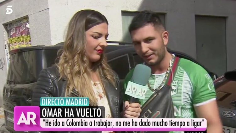 Omar Montes durante su entrevista en 'El programa de Ana Rosa'