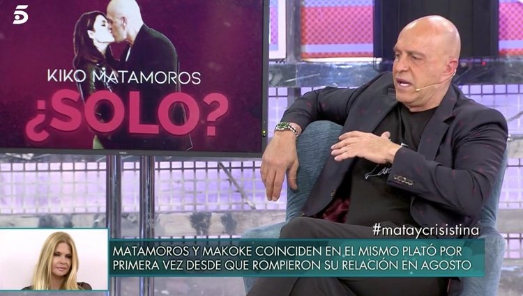 Kiko Matamoros explicando la situación | Foto: telecinco.es